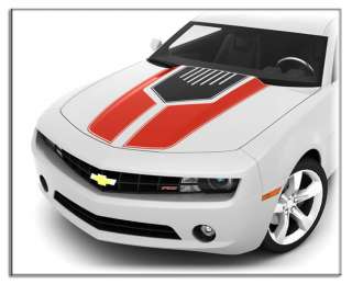 Chevy Camaro 2010 2011 Hood Stripes RS SS LT 2 Color  