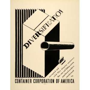   Corporation America A.M. Cassandre   Original Print Ad