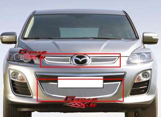 Mazda CX7 CX 7 Stainless Mesh Grille Combo 10 11 2011  