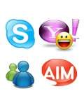 ™ Messenger, Yahoo® Messenger, AOL® Instant Messenger 