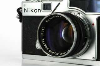 Nikon SP Rangefinder Camera w/Kogaku 5cm F/1.4 Lens  
