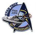 Star Trek 40th Anniversary 4 Patch  Lincoln Enterprises  FREE S&H 