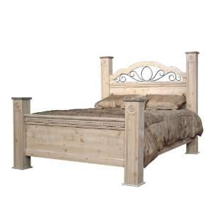  Queen Poster Bed by Standard Furniture   Old fashioned wood 