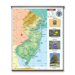   Map 762554193 New Jersey Thematic Primary Map K 2