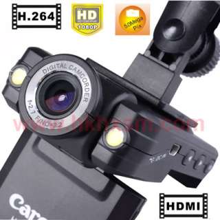 FULL HD 1080P Portable Car Camcorder DVR Cam Recorder support HDMI Out 