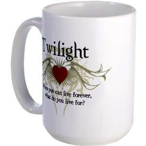  Twilight Live Forever Twilight Large Mug by  