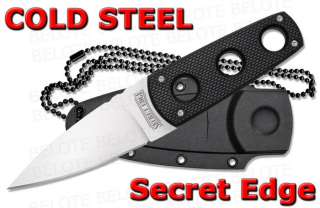   Edge Fixed Blade Knife w/ Secure Ex Neck Sheath 11SDT **NEW**  
