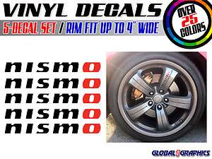   rim Decals set of 4 180sx 240sx drift skyline r32 gtr s15 200sx  