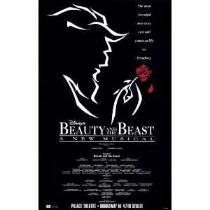  Beauty and The Beast (Broadway) (1994) 27 x 40 Poster 