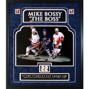  Mike Bossy New York Islanders The Boss Autographed 