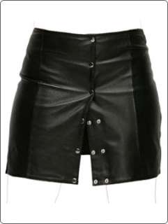  porto sg 2062 black skirt leather skirt club