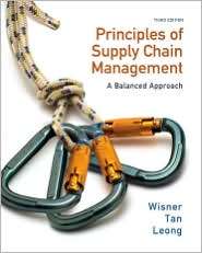 Principles of Supply Chain Management A Balanced Approach (with 