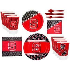  North Carolina State Wolfpack Party Supplies Pack #2 