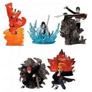  Naruto Shippuden Ninjutsu Series 2 Action Figure Set Toys 