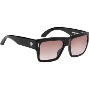  Bowery Mens Sunglasses in Black / Bronze Fade Sports 