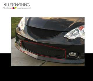 ACURA RSX 02 04 LOWER MESH GRILLE GRILL BLACK  