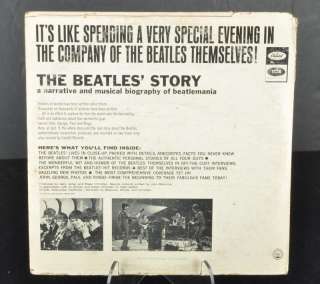 THE BEATLES STORY Double LP 1964 MONO TBO 2222  