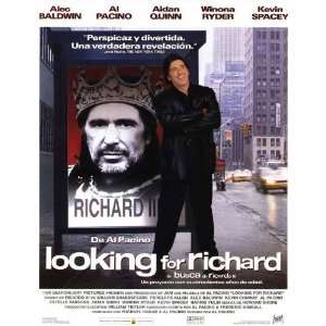  Looking for Richard (1996) 27 x 40 Movie Poster Spanish 