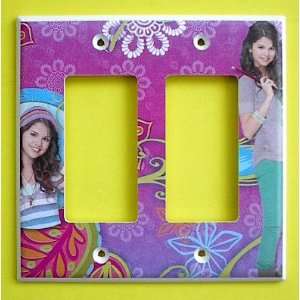 Wizards of Waverly Place Alex Russo Double ROCKER GFI Switch Plate 