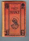 AILLENS Facts About France HB Hachette Maps 1918