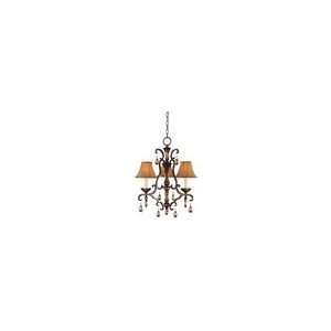  Cambridge Single Tier Chandelier 30534MCBN/CRY10