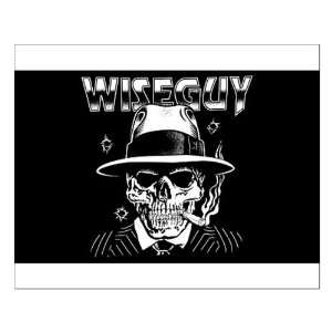  Small Poster Wiseguy Skeleton Smoking Cigar with Bullet 