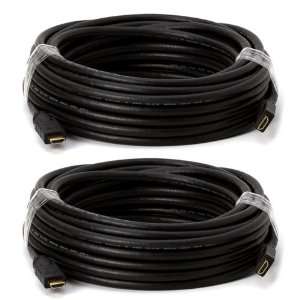 com Cmple   50 Ft HDMI 1.3 Cable 24awg CL 2 Rated for In Wall, 1080p 