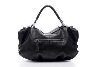 New Fashion 100% Genuine Leather Women Hobo Tote Lady Handbag Shoulder 