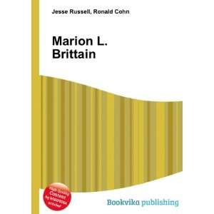  Marion L. Brittain Ronald Cohn Jesse Russell Books