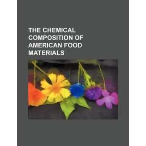   of American food materials (9781234190200) U.S. Government Books