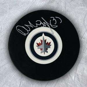   Hockey Puck   Winnipeg Jets   Autographed NHL Pucks