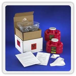 1 Gallon Sharps Mail Back System   (2 pack) Everything 
