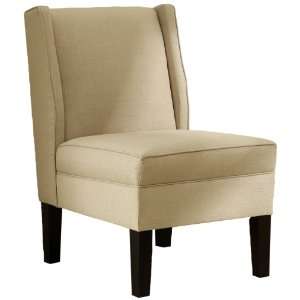  Skyline Furniture Linen Wingback Chair, Sandstone