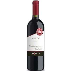  Zonin Merlot Winemakers Collection 750ML Grocery 