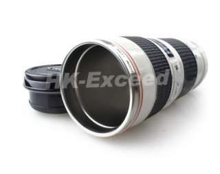 Coffee Cup Mug Cup lens Steel 11 Canon EF70 200mm Lens  