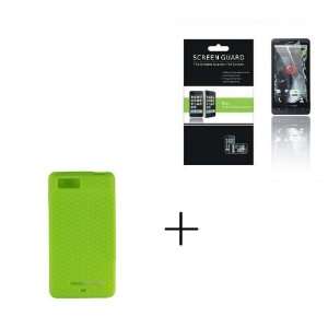   Soft Skin Case + Screen Protector Motorola Droid X Droid Xtreme MB810