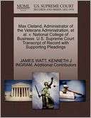 Max Cleland, Administrator Of The Veterans Administration, Et Al. V 