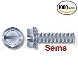  (1000pcs per box) 5/16 18 X 1 1/4 Sems Screws External Tooth Sems 