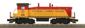   Train SW 9 Switcher Diesel Engine Pittsburg & Shawmut 30 2886 1  