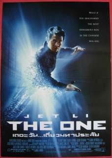 The One Thai Movie Poster 2001 Jet Li  