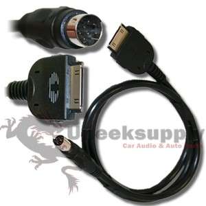 JENSEN JLINK2 iPOD iPHONE AUX INTERFACE CONNECTOR CABLE  