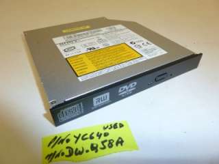 Dell E1505 E1405 6400 XPS M140 DVD+ RW Writable P/N YC640  