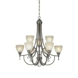   Lighting 26829 WB 9 Light Winchester Chandelier