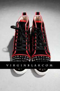 vb HOMME Men Studded Lace Up Trendy Vivid High Tops 2TH  