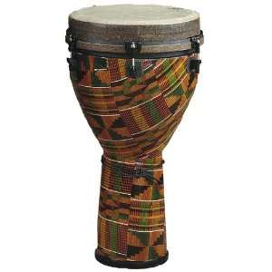  Remo Djembe, 18 inch, Kinte Kloth Musical Instruments