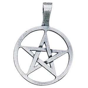   Ringed Pentagram Pendant for Willpower & Success 