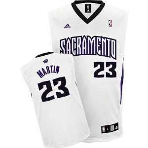  Sacramento Kings #23 Kevin Martin White Jersey