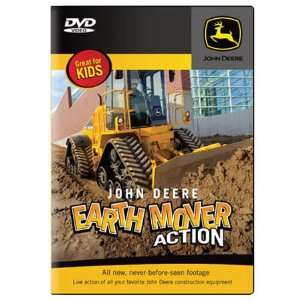  John Deere Earth Mover Action, Live Action DVD 40 minutes 