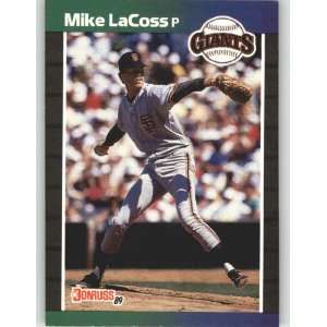  1989 Donruss #602 Mike LaCoss   San Francisco Giants 