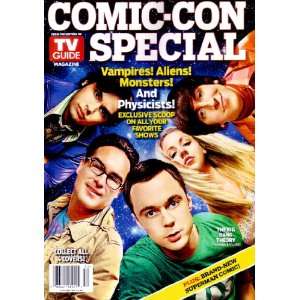 Big Bang Theory 2010 Comic Con TV Guide magazine